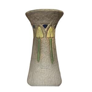 Roseville Mostique 8" Vase Vintage Arts & Crafts, c1916 Pottery timeless piece
